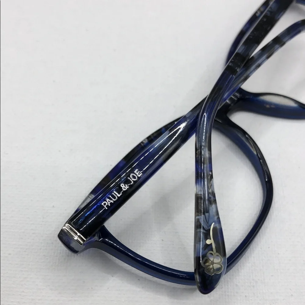 Paul and Joe Glasses Seaport Cherry 02 DTMA  52-16-135 FRAMES ONLY Blue Hues.